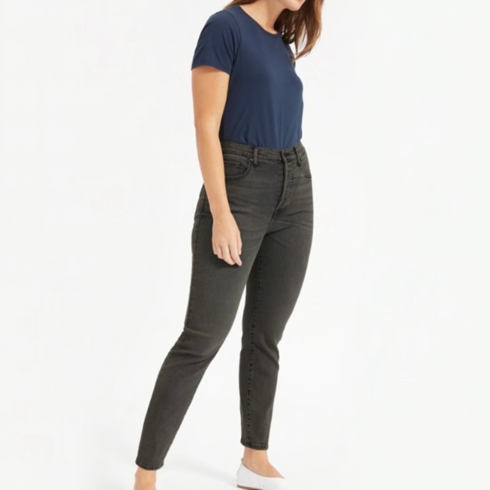 Everlane Stretch High-Rise Cigarette Jean